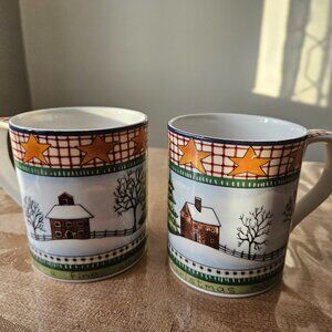 Royal Doulton Christmas Coffee Mugs